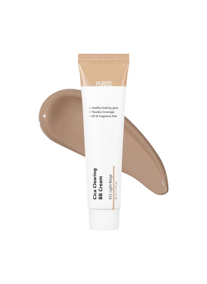 PURITO - Cica Clearing Bb Cream 21 Light Beige 1 Fl.Oz ; 30Ml, Vegan Bb Cream, Tinted - Image 1