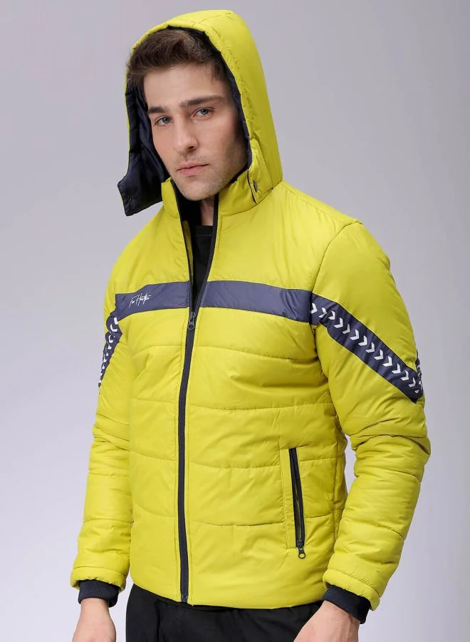 شركة المرآب الهندية Men Slim Fit Mix & Match Puffer Jackets