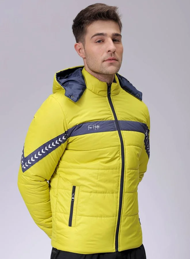 شركة المرآب الهندية Men Slim Fit Mix & Match Puffer Jackets
