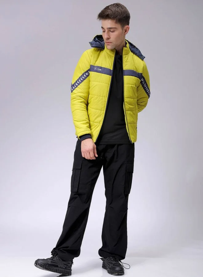 شركة المرآب الهندية Men Slim Fit Mix & Match Puffer Jackets