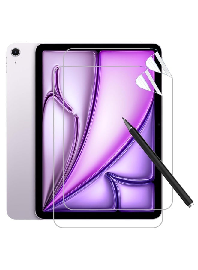 【2pcs】 Tablet Paper Film Screen Protector Compatible with iPad Air 13-inch (M2) 2024 Anti-Glare Like Paper Write Draw Soft Film Matte Film Anti-Scratch No-Bubble - Image 1