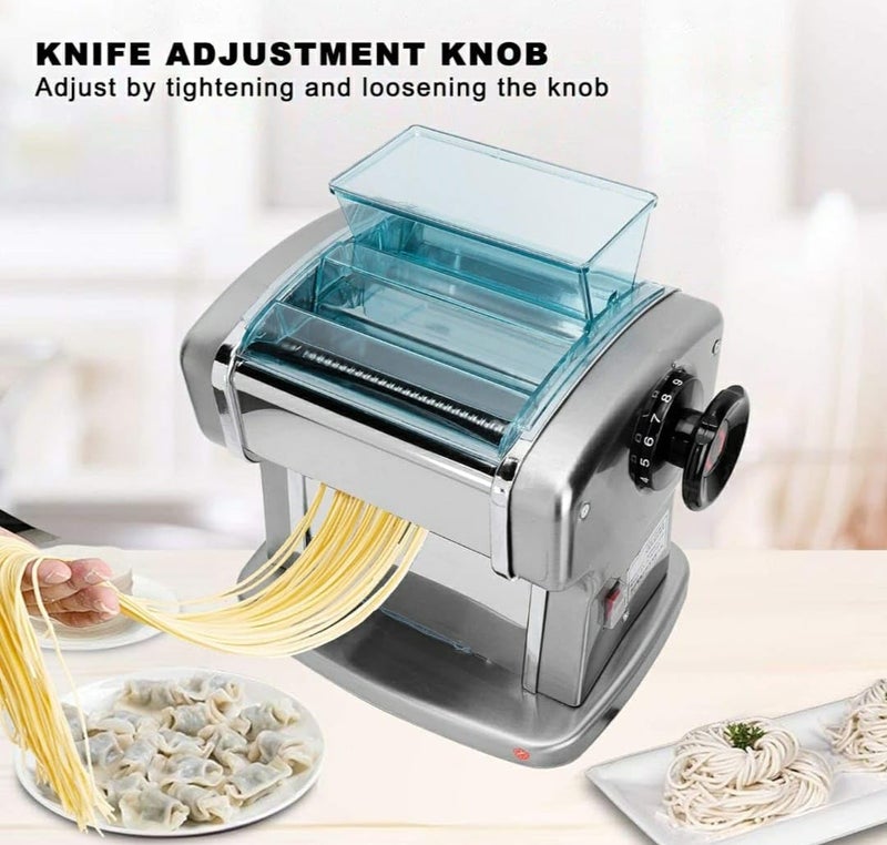 Shoppers Hub PNQ Electric Single Blade 1 Knife Pasta Maker Machine for Ideal Heavy Duty Use in Hotels Restaurants Cafes and Other Culinary Commercial Places  - Image 5