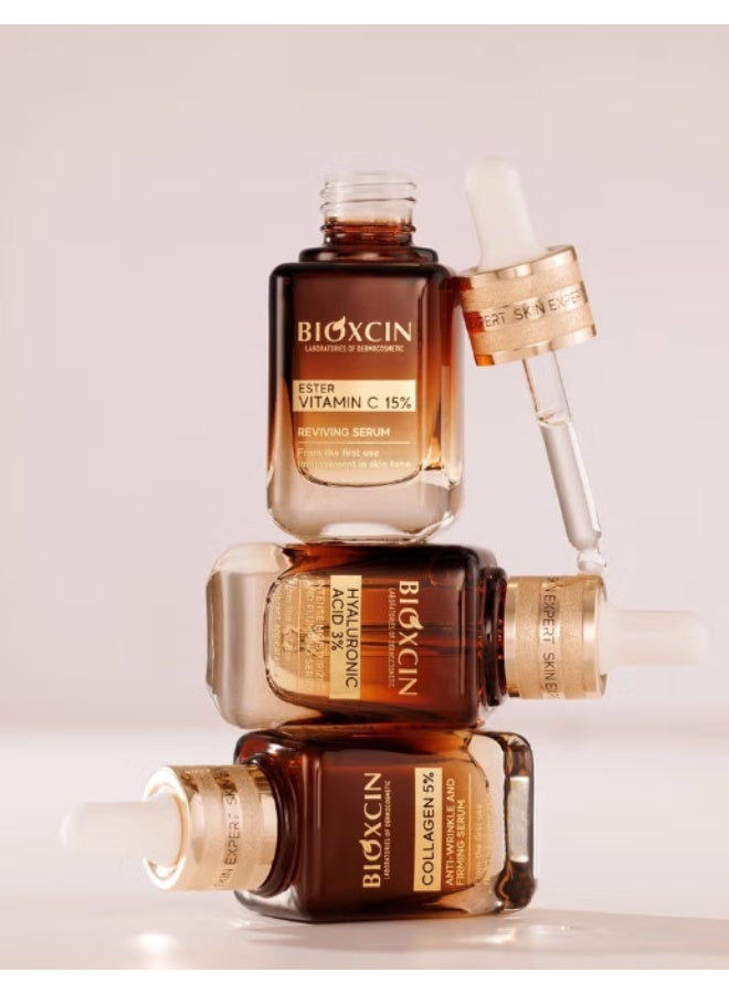 BIOXCIN COLLAGEN %5 ANTI-WRINKLE AND FIRMING SERUM 30 ML - Image 2