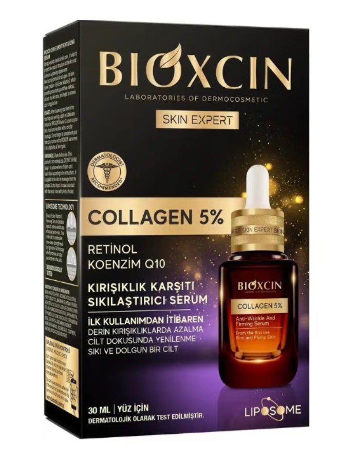 BIOXCIN COLLAGEN %5 ANTI-WRINKLE AND FIRMING SERUM 30 ML - Image 3