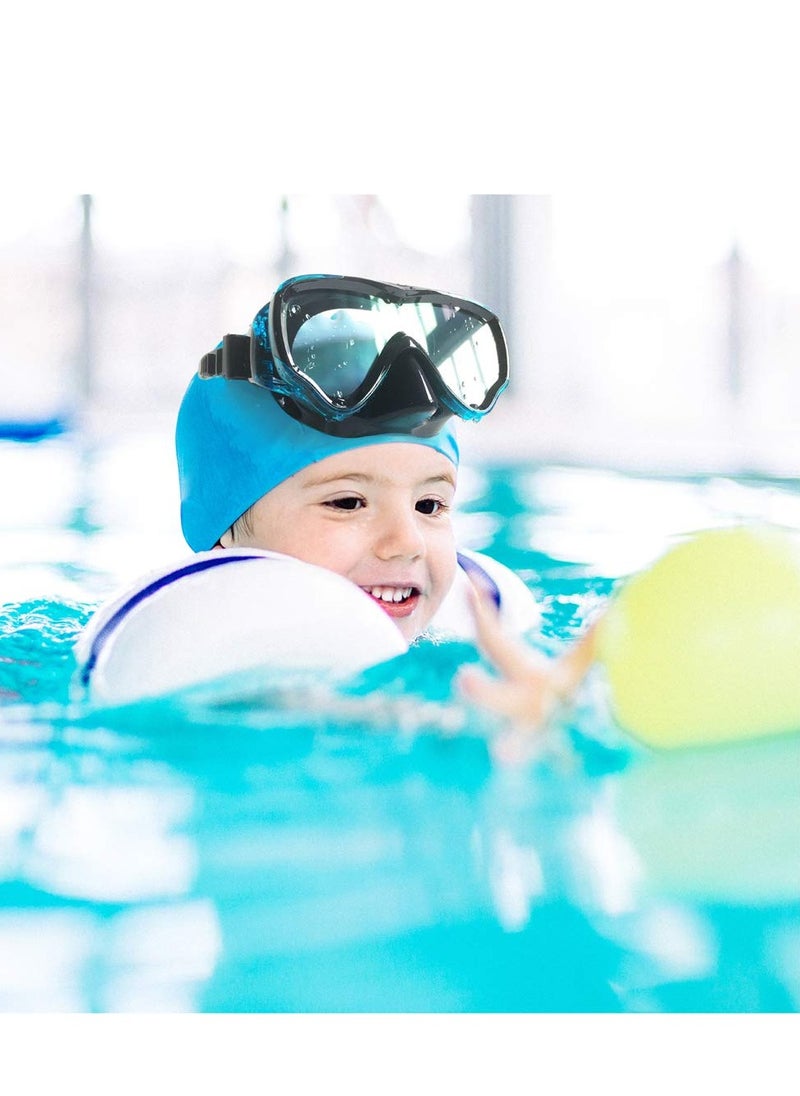 SYOSI - Kids Snorkel Gear Diving Mask Anti-Fog and Anti-Leak Swimming Goggles Snorkeling Glasses Waterproof Durable Tempered Glass Mask for Children 5 - 12 Age - Image 1