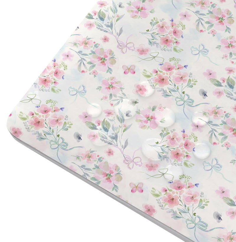 WINTOJO 11.6 13 13.3 14 15 15.6 inches Netbook Laptop Skin Sticker Decal Reusable Protector Cover Case for Laptop Notebook chromebook Pink Flowers W-NEK-48 - Image 5