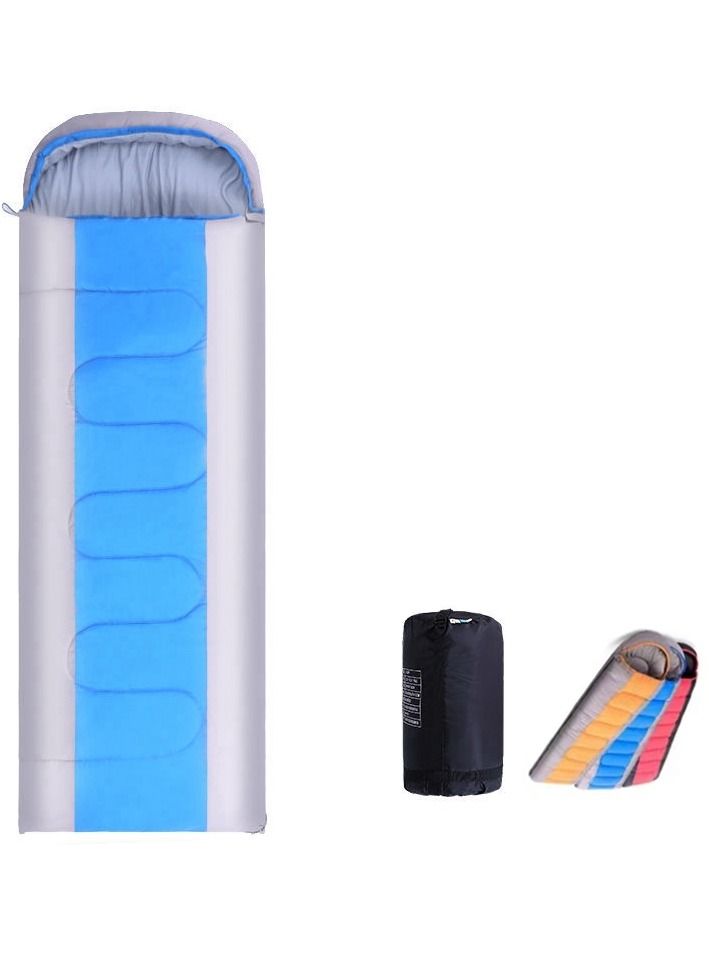 Generic COOLBABY Widened Sleeping Bag - Lightweight Waterproof Warm Adult Camping Sleeping Bag with Compression Bag, Backpack Sleeping Bag for Outdoor Camping, Hiking and Traveling - Image 1