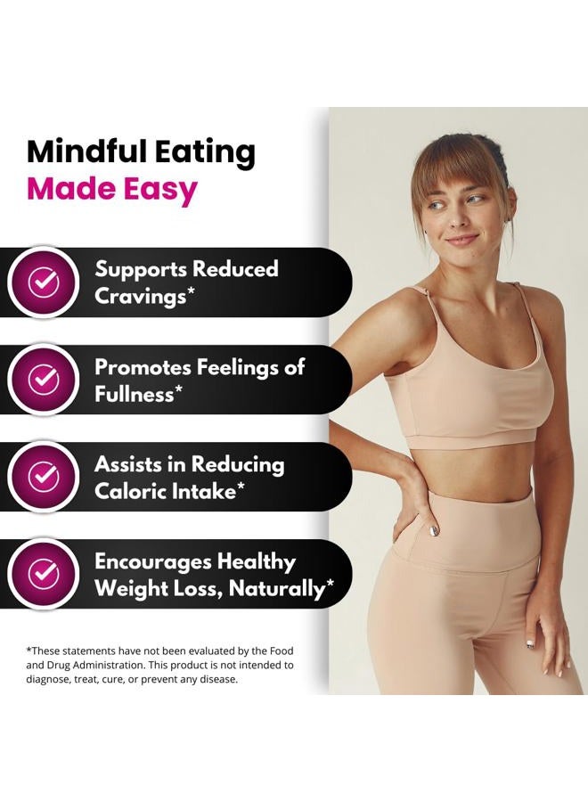 UNALTERED مثبط الشهية للنساء - يساعد في إدارة الرغبات، يعزز الشعور بالشبع، ويدعم فقدان الوزن - مكمل غذائي طبيعي مع الكروم بيكولينات وغلومكانان - 120 كبسولة نباتية - Image 2
