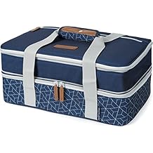Arctic Zone Arctic Zone 2007IL15284B Expandable Thermal Insulated Food Carrier, Navy - Image 1