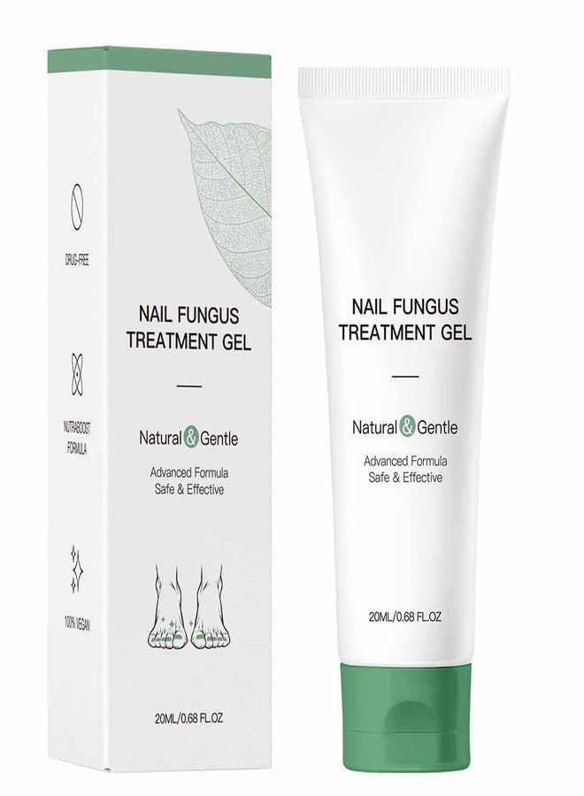 Bacchakidoo Nail Fungus Treatment Gel for Toenail & Fingernail Repair – Fast Absorbing Antifungal Nail Cream – Thick & Damaged Nails – Intensive Fungal Nail Care Solution for Men & Women - Image 1