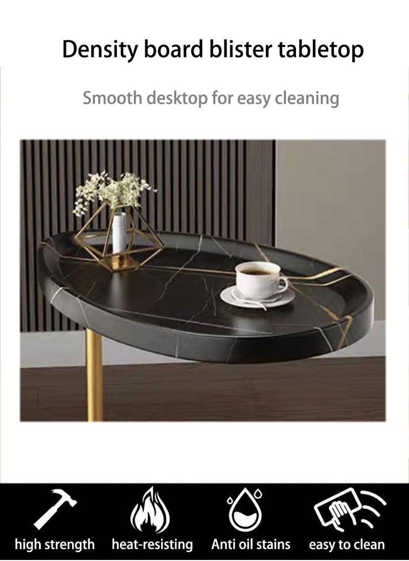 watheer Sturdy Nordic Style Coffee Table Sofa Side Table End Table For Living Room 45*30*60cm  - Image 4