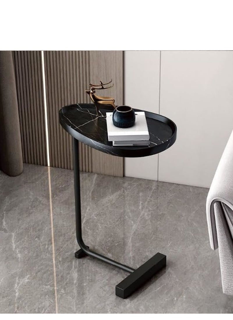 watheer Sturdy Nordic Style Coffee Table Sofa Side Table End Table For Living Room 45*30*60cm  - Image 1