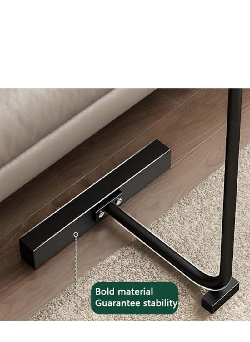 watheer Sturdy Nordic Style Coffee Table Sofa Side Table End Table For Living Room 45*30*60cm  - Image 3