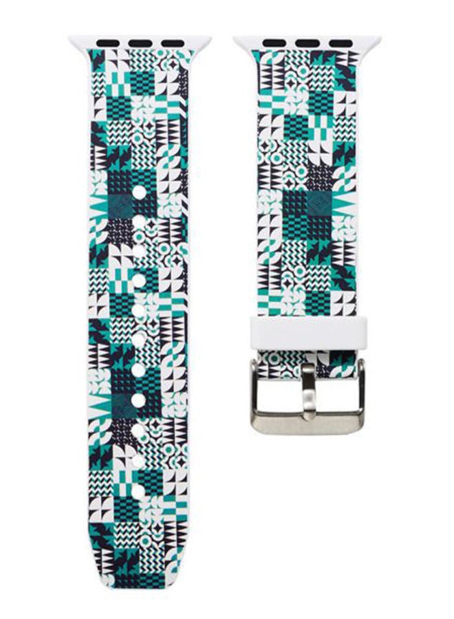 NIBEMINENT Replacement Band For Apple Watch Series 4/3/2/1 Multicolour - Image 1