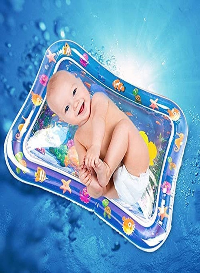 MOBDESK Baby Kids Water Play Mat Toys Inflatable Tummy Time Leakproof Water Play Mat, Fun Activity Play Center Indoor and Outdoor for 3 to 15 Months, Leak-Proof, BPA-Free, Fun Early Development Toy - Image 4