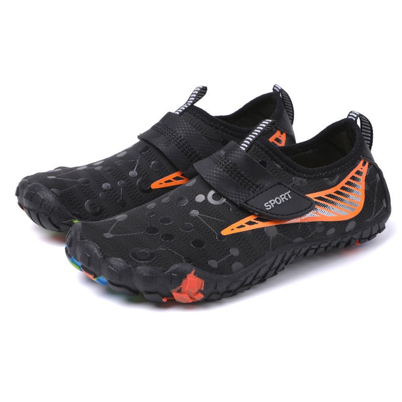 Children''s Anti-Cut Beach Shoes, Water Park Wading Shoes, Men''s and Women''s Beach Diving and Swimming Socks, River Tracing Shoes - Image 1