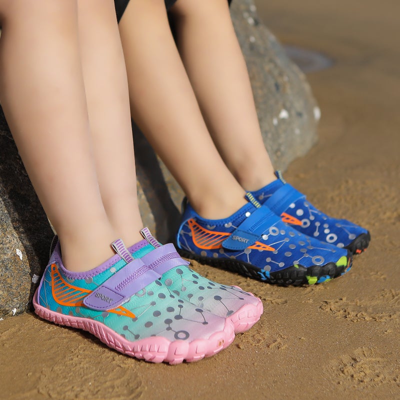 Children''s Anti-Cut Beach Shoes, Water Park Wading Shoes, Men''s and Women''s Beach Diving and Swimming Socks, River Tracing Shoes - Image 4