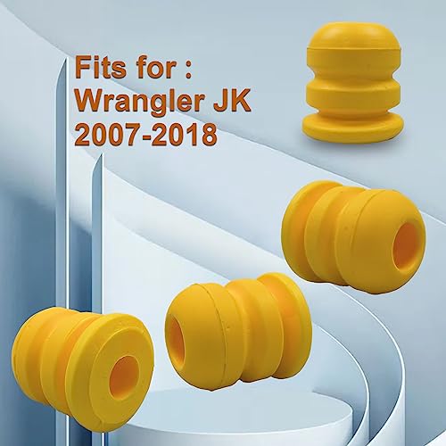 Yukauto Rear Bump Stop, Axle Jounce Bumpers fit for Wrangler JK 2007-2018 (1Pair) - Image 4