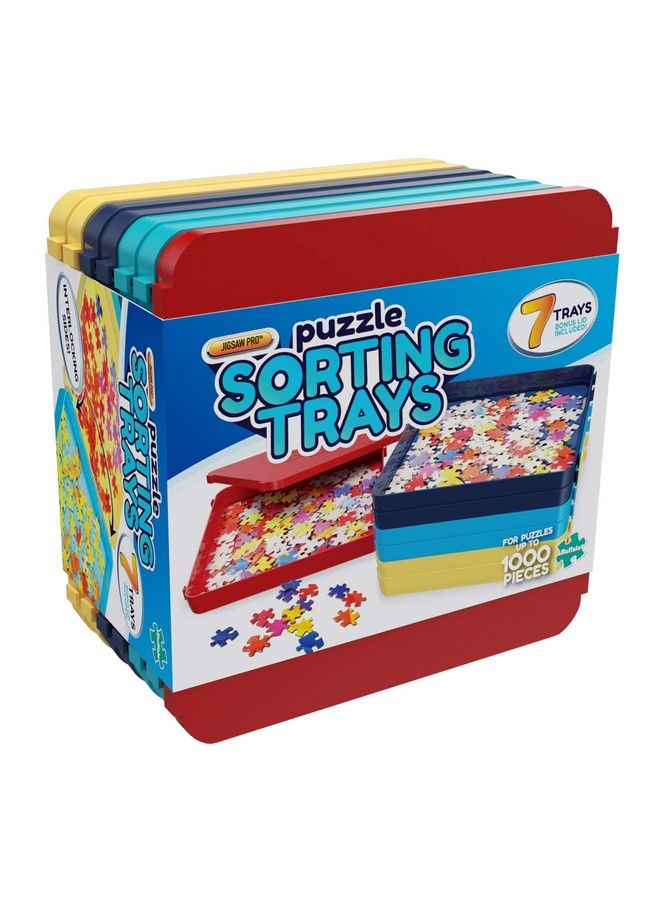 Buffalo Games Puzzle Sorting Trays 7 Count (Pack Of 1) - Image 1