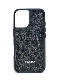crbn CRBN, Carbon Fiber Phone Case for iPhone 16, Forged, Slim, Lightweight Design, Shockproof, Drop Protection, Carbon Fiber Texture, Anti-Scratch Cover, Non-Slip Grip for Maximum Durability 