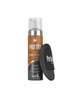 , Instant Competition Color, Top Coat, Mousse, Ultra Dark Mahogany, Formerly Bikini and Physique Bronze, 7 oz.