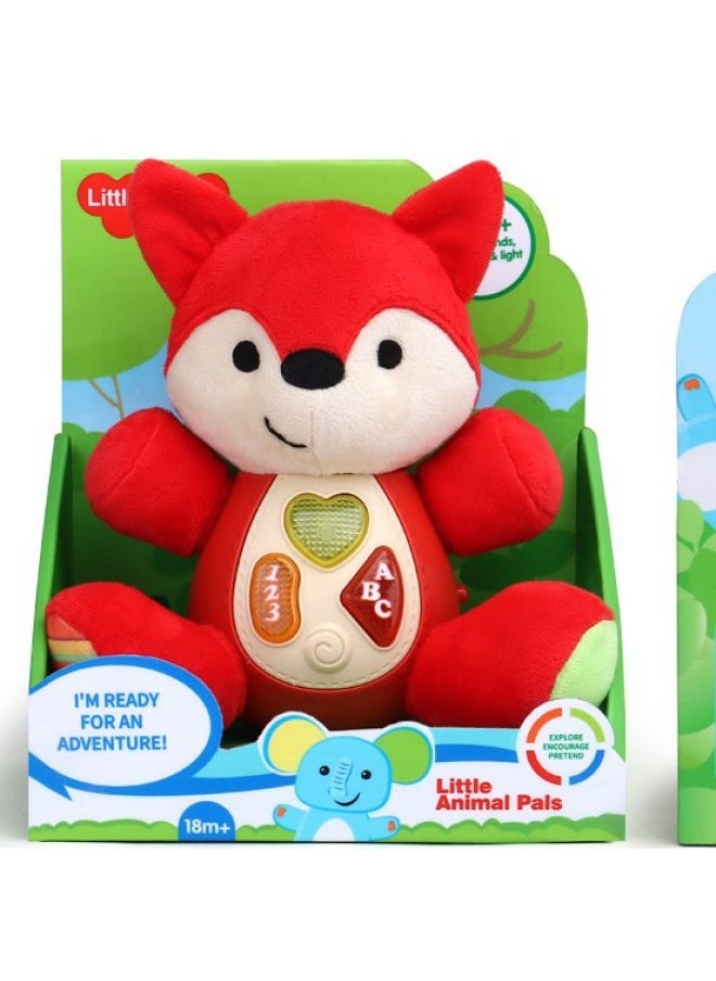 Generic Products Baby Toys Sound And Light Soothing Doll Light Music Soothing Doll Baby Sleeping Toy-Color:Plush Educational Monkey With Light And Music-Specifications:20CM  - Image 3