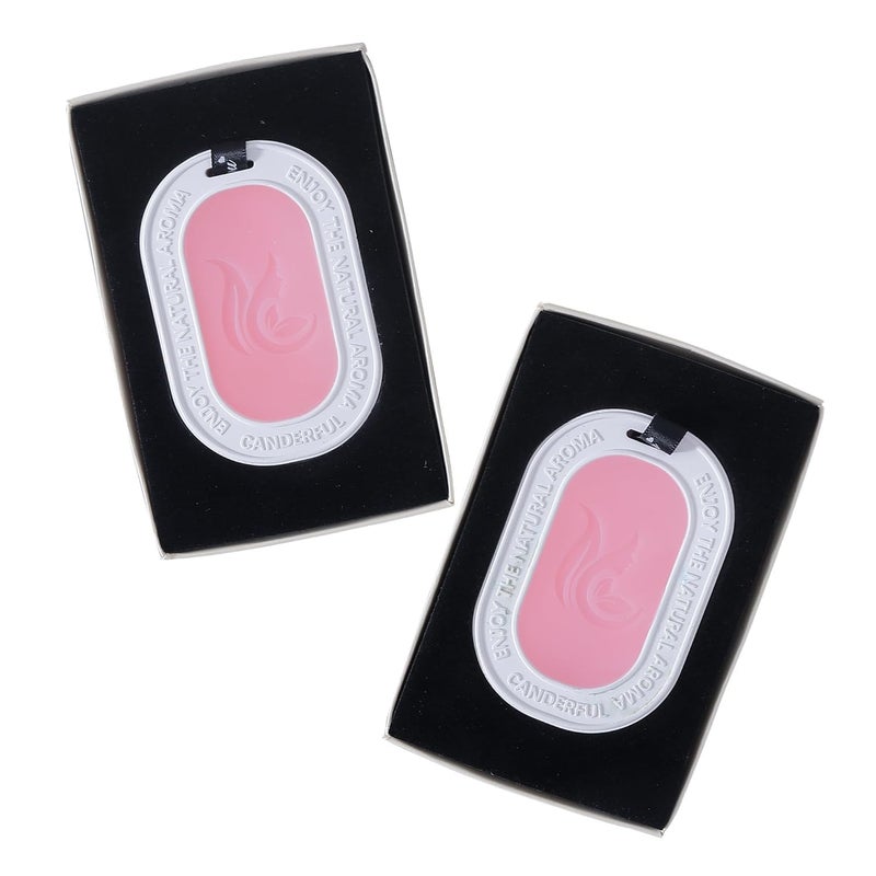 Homestic Homestic Wax Air Wardrobe Freshener Pack of 2 Pink Berlin Girl Fragrance 45g Each Lasts Up to 6 Months Air Freshener for Home Drawer Closet Cars Wardrobe Natural and Eco Friendly  - Image 5