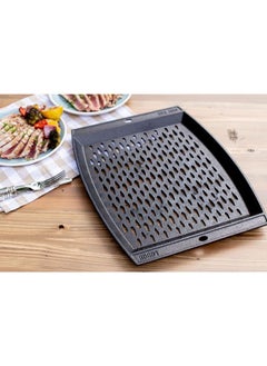 LODGE Lodge L15Rcgt 15"X12" Cast Iron Grill Topper Black  - Image 2