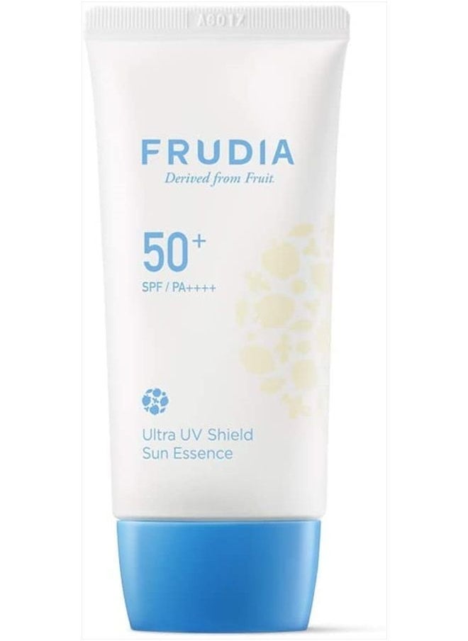 frudia - WELCOS Sun Block Day Cream Essence Facial SPF | Organic Hydrating Face Cream Vegan Face Moisturizer for Dry Skin | Sun Screens Lotion Day Moisturizer for Face Women Korean Skin Care 1.76 fl oz - Image 1