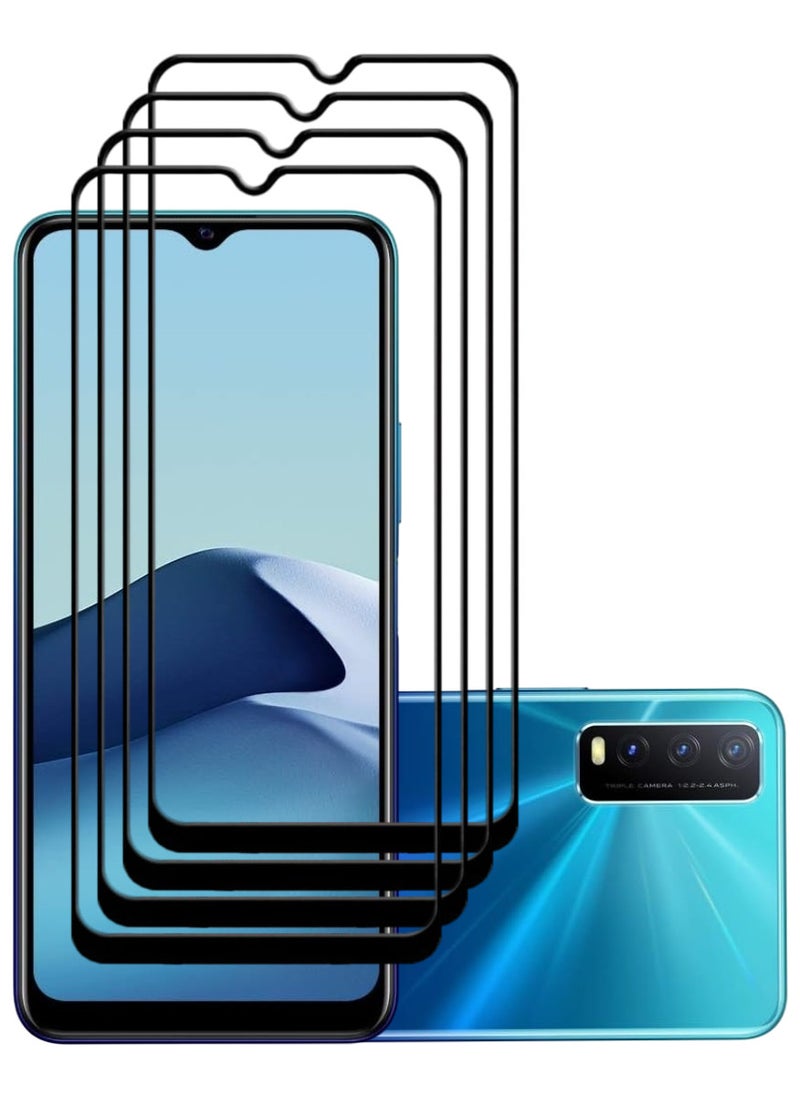 ACLIX 4 Pieces Antistatic ESD Dustproof Premium Quality High Definition Tempered Glass Screen Protector Designed For vivo Y20 - Image 1