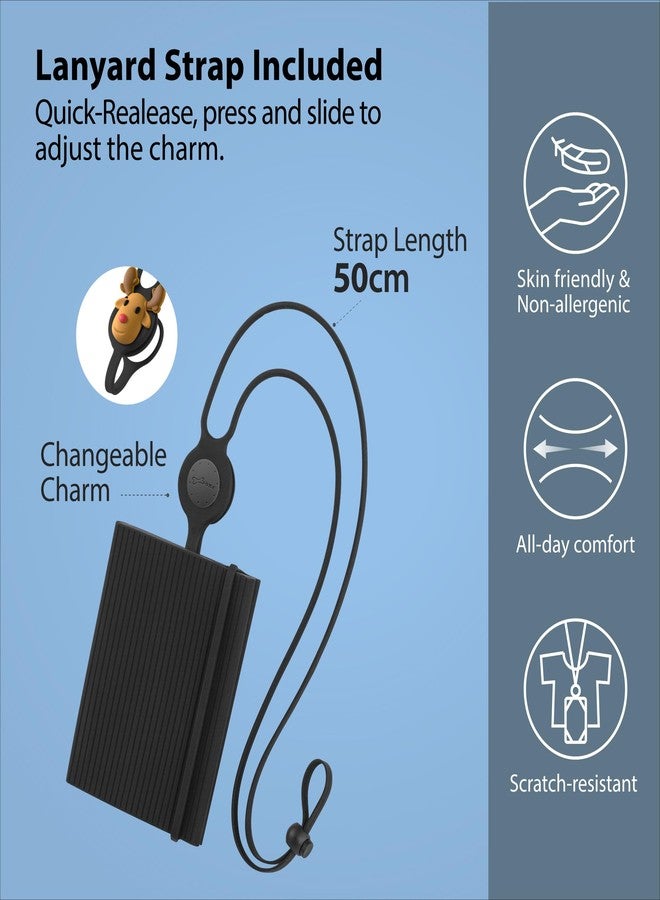 BONE Passport Lanyard Holder, Travel Passport Holder Neck, Passport Wallet, Passport Case, Passport Cover Silicone, Lanyard Passport - Lite - Image 4