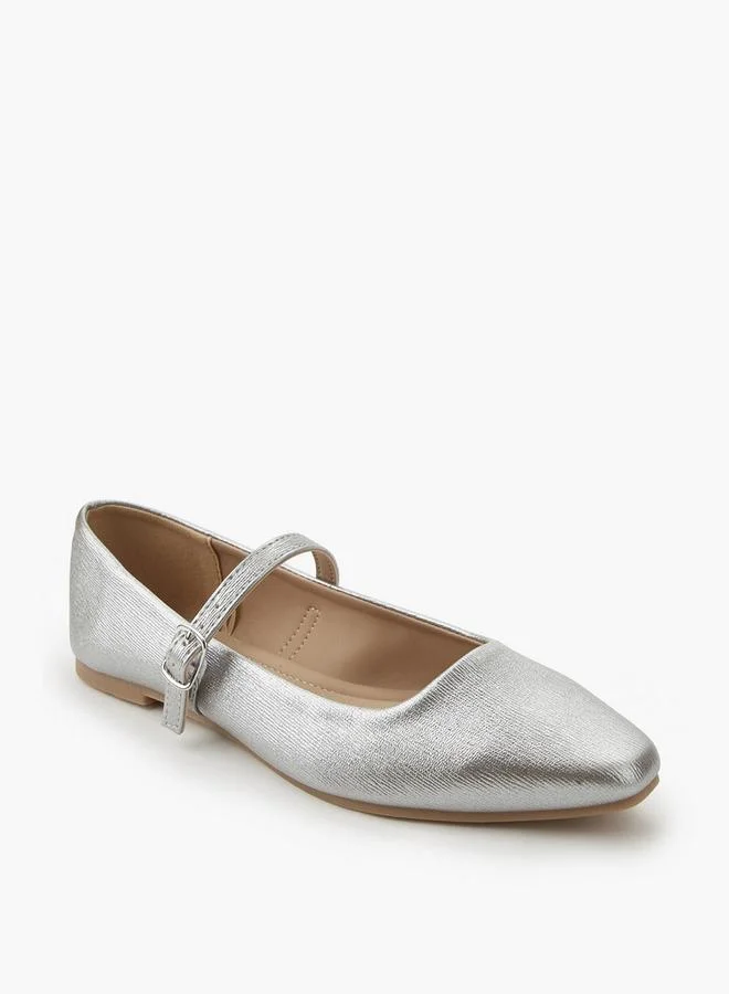 Flora Bella By Shoexpress Women Buckle Closure Ballerina Shoes