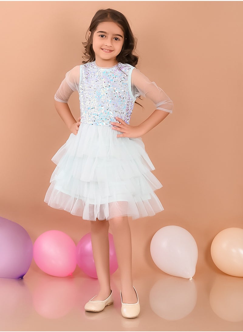LILPICKS Sequin Partywear Dress  - Image 2