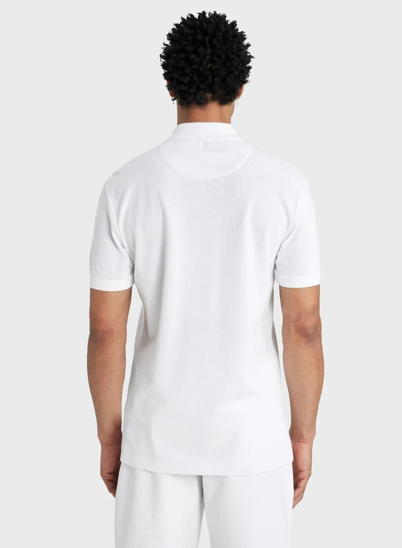 DeFacto Defactofit Slim Fit Polo Neck T-Shirt