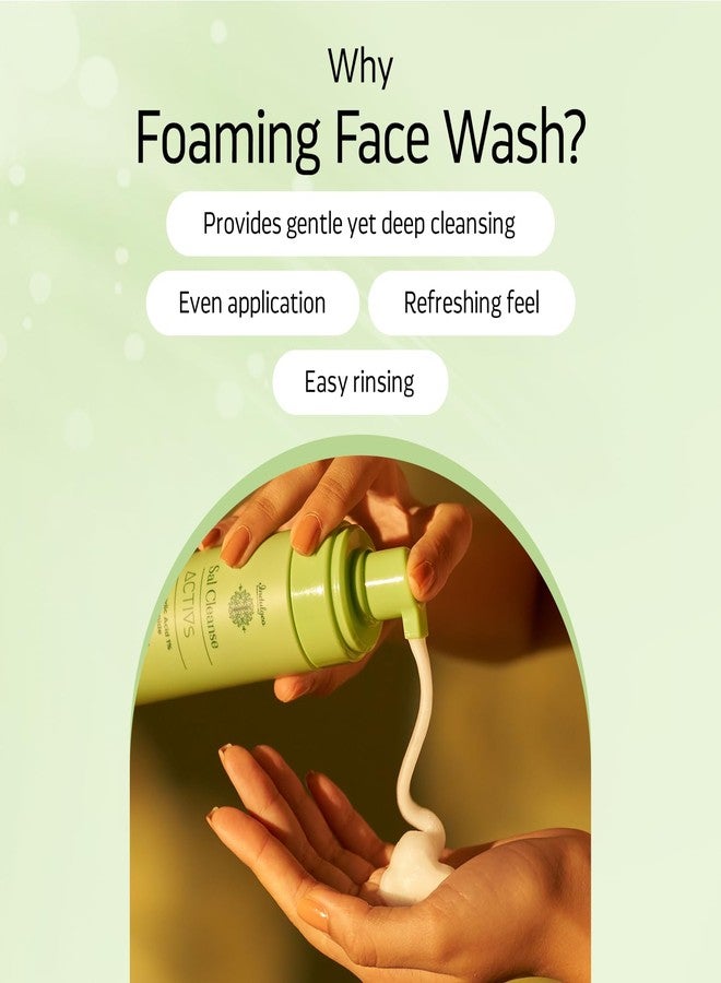 أساسيات إندوليجو غسول الوجه الرغوي بحمض الساليسيليك من إندلجيو إسينشالز - سال كلينز | منظف مضاد لحب الشباب | يزيل الجلد الميت والزيوت الزائدة ويقلل الرؤوس السوداء والبثور | مناسب للرجال والنساء - 150 مل - Image 5