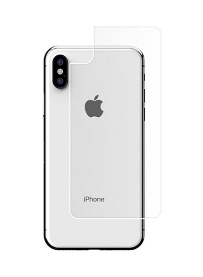 IAF 2.5D Tempered Glass Back Screen Protector For iPhone Xs Max Clear