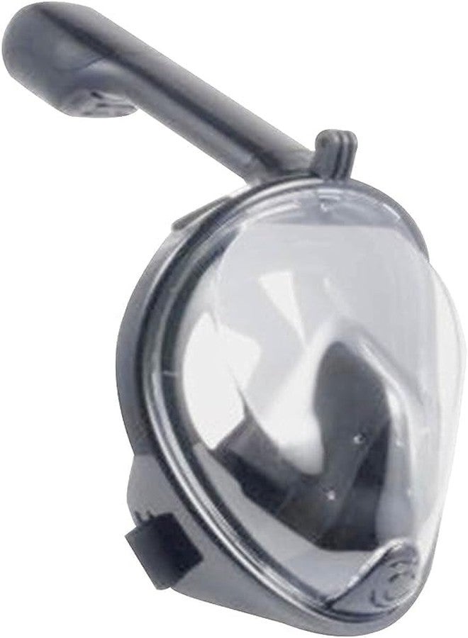 Olpad 180° Panoramic View Snorkel Mask Full Face Scuba, Dive and Swim Set for Kids Youth Adult Women Men | Easier Breath with Dry Anti-Fog Anti-Leak [Grey S/M] - Image 1