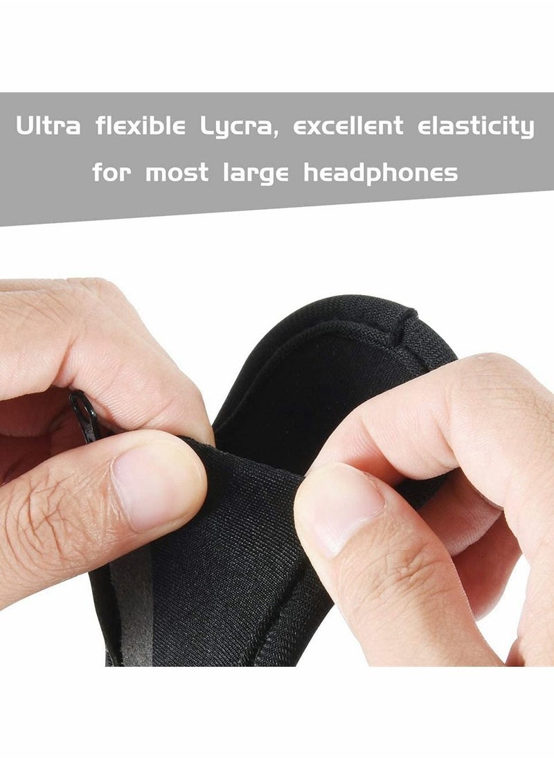 Generic - Universal Replacement Headband Cushion Pad Cover Protector Compatible with for ATH M50X, for QC 35i/35ii, for QC25, for Solo 2/Solo 3, for Studio 2/3 Headphones, Cushion Protector Pad for Headphones - Image 1