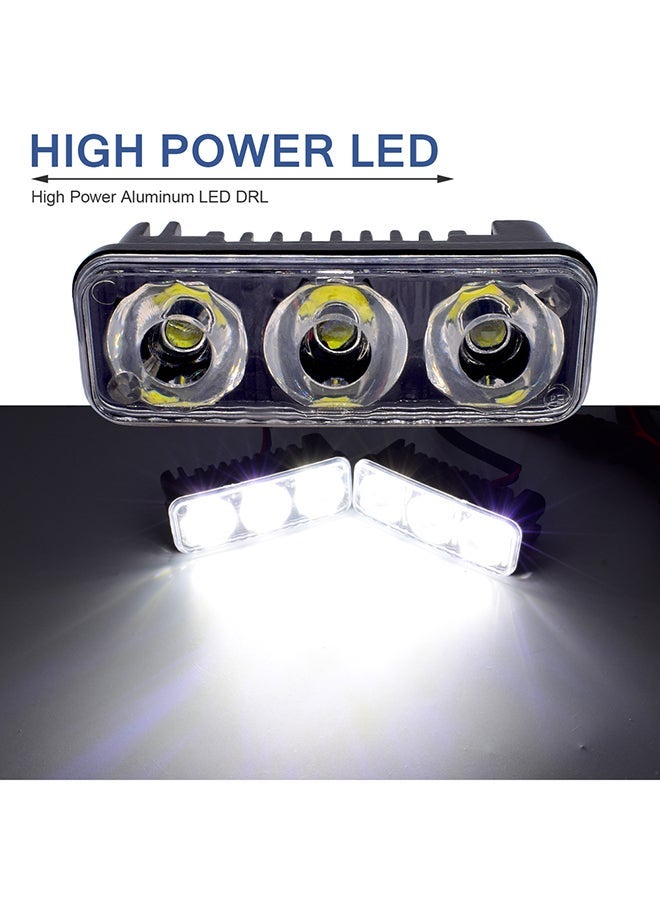MUNTAQI DRL LED Fog Lights With Lens - Image 5