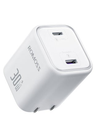 30W GAN dual output Type C wall charger + lightning fast charging adapter for iPhone and Android devices - pzsku/Z55A64311323482EAF0F9Z/45/_/1729468321/cac0d7c9-c673-4245-9836-105897b0dfe0