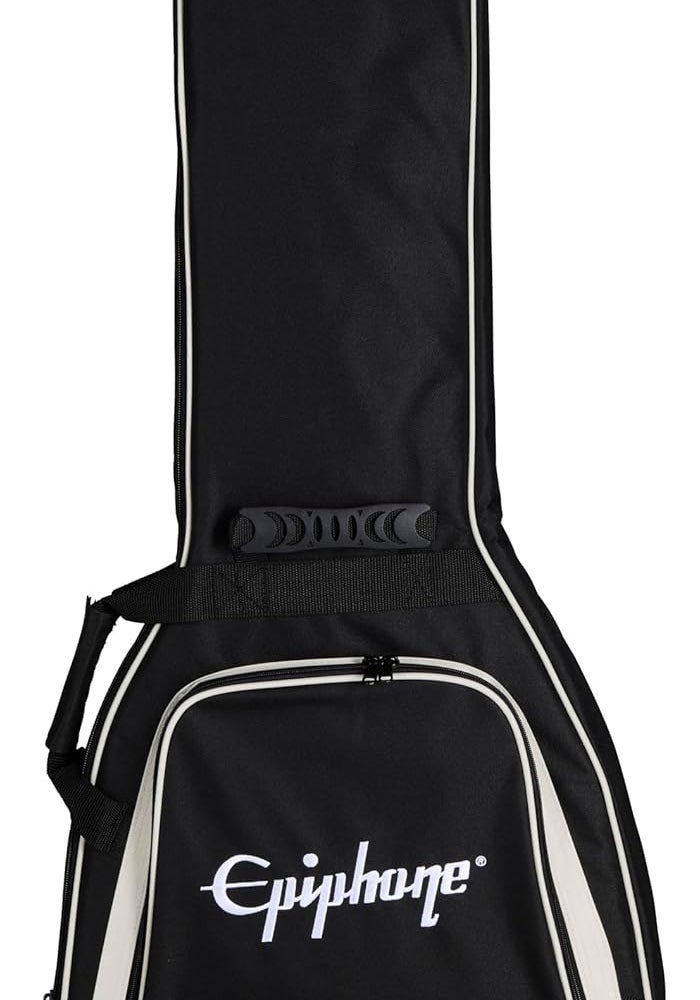 Epiphone Les Paul Custom Alpine White - Single-cut Electric Guitar - Image 4