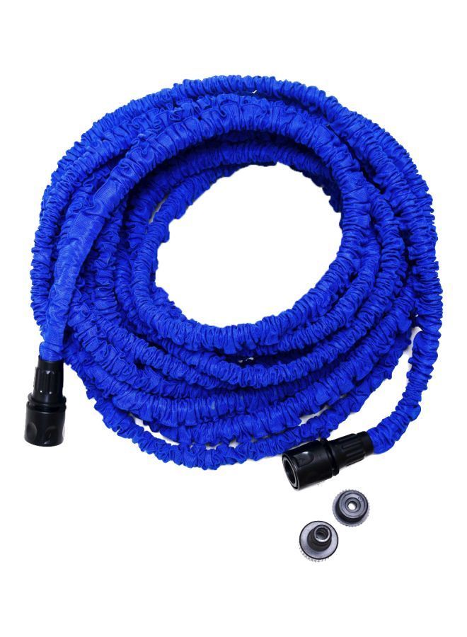 NIBEMINENT Expandable Watering Hose With Gun Blue/Black 100feet