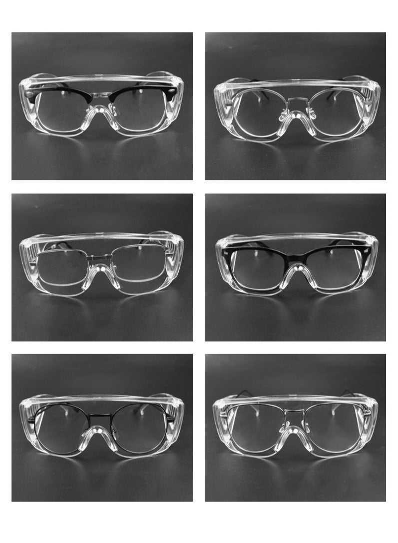 Western Mountains Professional Safety Glasses Scratch Resistant Eye Protection Shield Goggle Clear - Image 4