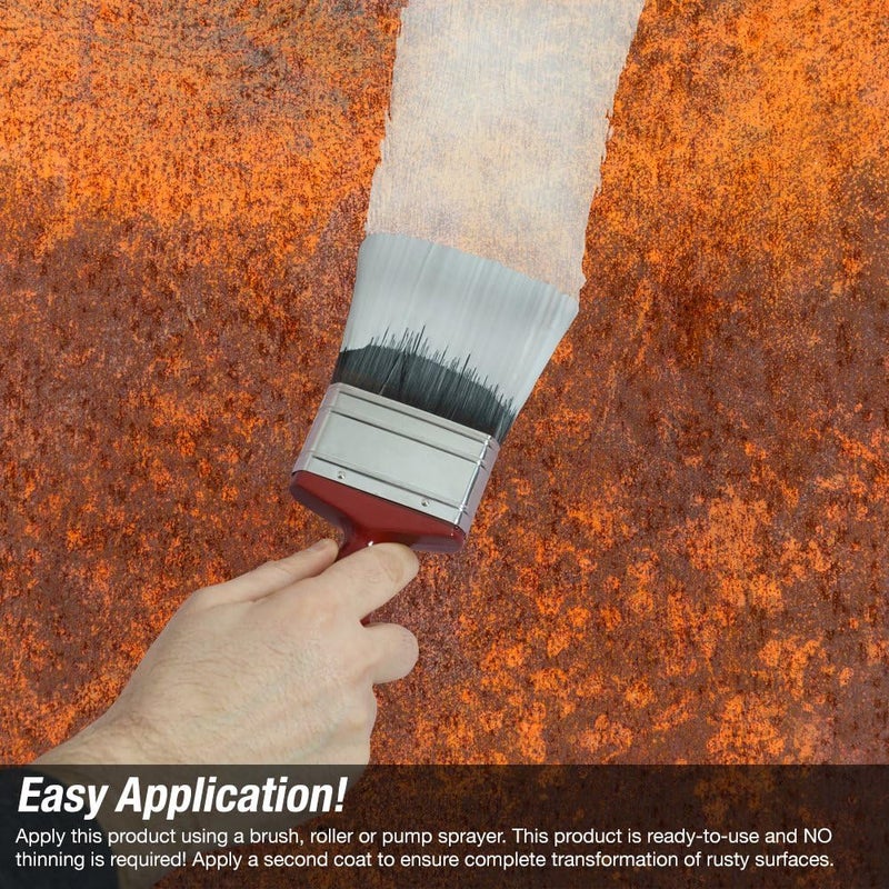FDC Rust Converter Ultra, Highly Effective Professional Grade Rust Repair Spray (1 Gallon) - Image 4