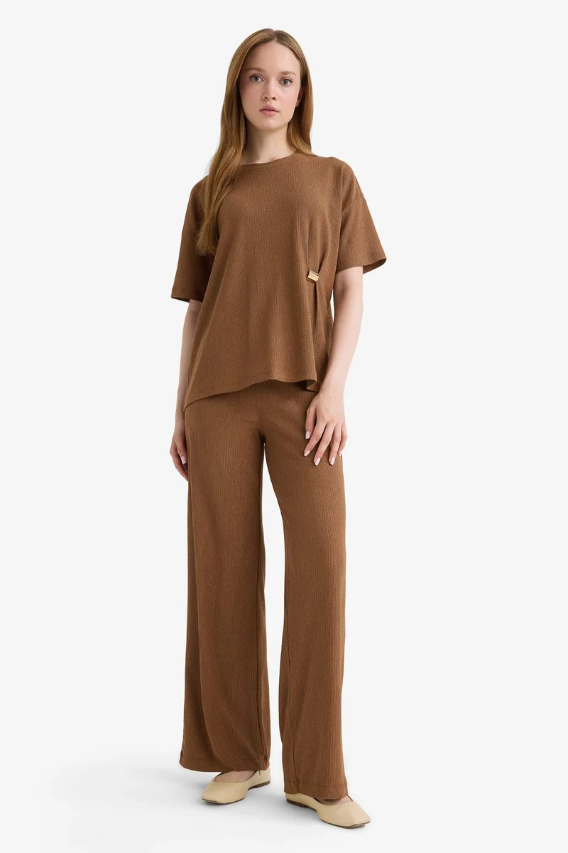 Defacto Straight Fit Trousers