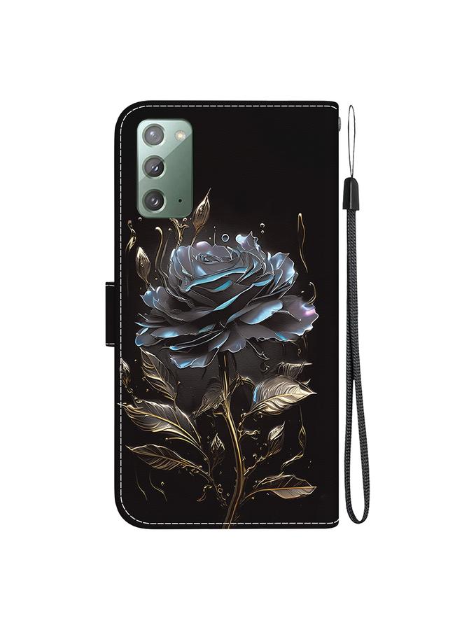 S-TOP Case For Samsung Galaxy Note20 Crystal Texture Colored Drawing Leather Phone Case - Image 3