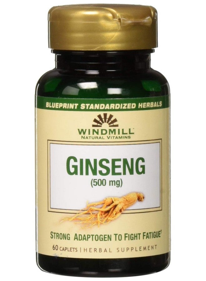 Windmill Ginseng 500 mg Extract Caplets 60 ea - Image 1