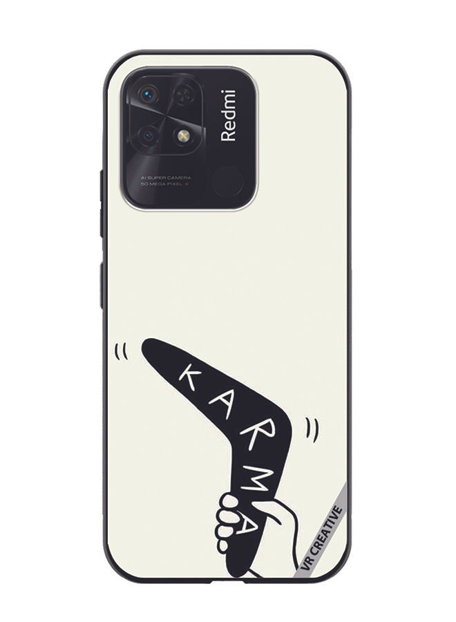 VR CREATIVE Protective Case Cover For Xiaomi Redmi 10C Karma Design Multicolour - Image 1