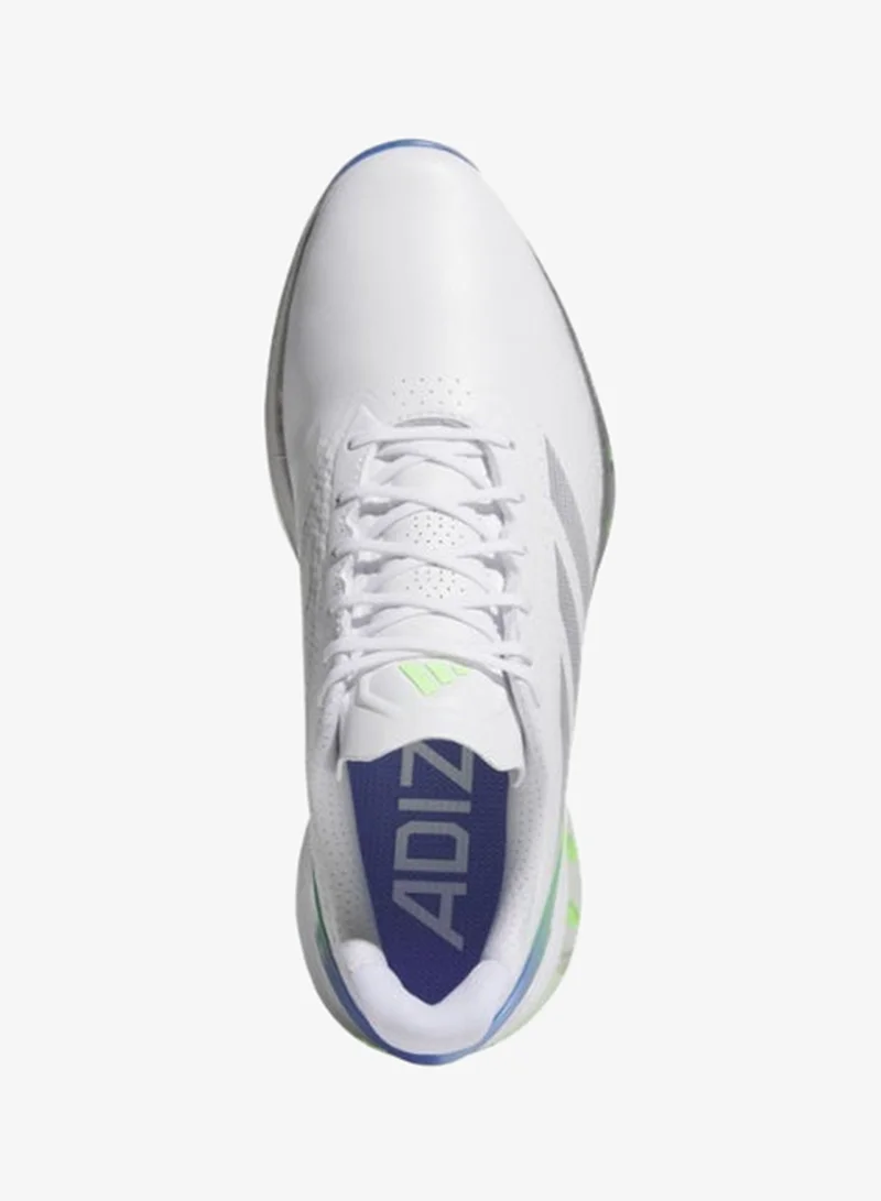 Adidas FTWWHT/SILVMT/LIMBUR Adizero Zg M White Golf Shoes For Men for Men | Best Price UAE