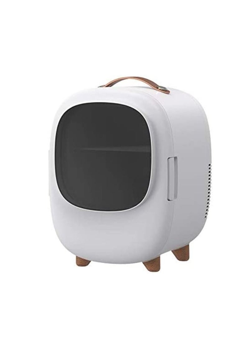 Cool Baby Coolbaby 8L Small Mini Refrigerator Household Cosmetics Car/Home Dual-Use Beauty Refrigerator Freezer Portable Heating & Cooling Makeup Fridge  - Image 1